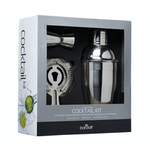 Load image into Gallery viewer, BarCraft Stainless Steel 3 Piece Cocktail Set