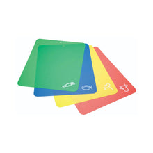 Load image into Gallery viewer, KitchenCraft Flexible Colour Coded Cutting Mats