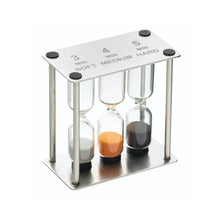 Load image into Gallery viewer, MasterClass Professional Stainless Steel Triple Sand Timer
