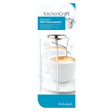 Load image into Gallery viewer, KitchenCraft Stainless Steel Milk Frothing Thermometer