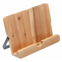 Load image into Gallery viewer, Natural Elements Acacia Cookbook Stand