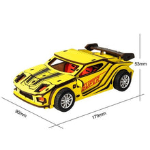 Load image into Gallery viewer, Wooden D.I.Y Sports Car
