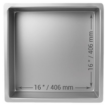 Load image into Gallery viewer, PME Square Cake Pan - 16"