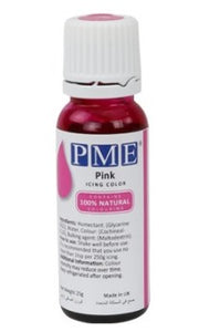 PME Natural Food Colour - Pink