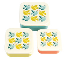 Load image into Gallery viewer, Rex Set of 3 Snack Boxes - Love Birds