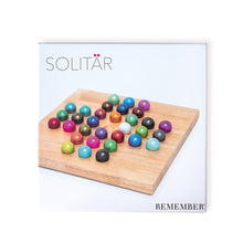Load image into Gallery viewer, Remember Wooden Soliaire Game
