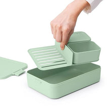 Load image into Gallery viewer, Brabantia Make & Take Lunch Box Bento - Large - Jade Green