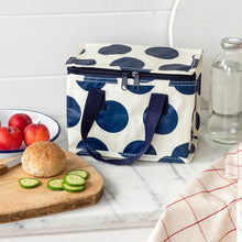 Load image into Gallery viewer, Rex Lunch Bag - Navy On White Spotlight