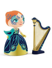 Load image into Gallery viewer, Arty Toys Princesses - Elisa & Ze Harpe