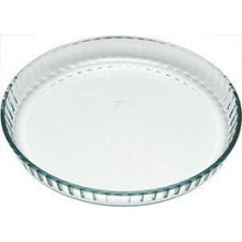 Load image into Gallery viewer, Pyrex Glass Fluted Flan/Quiche Dish - 30cm
