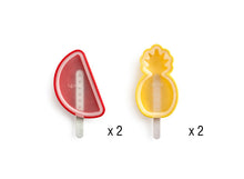 Load image into Gallery viewer, Lekue Tropical Fruit Ice Cream Mould Set of 4