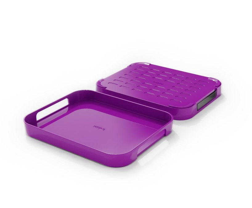 Trebonn Pile Small Tray - Purple