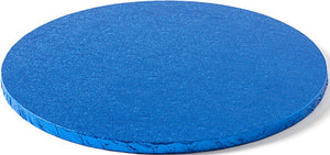 Decora Round Cakeboard Blue 25cm