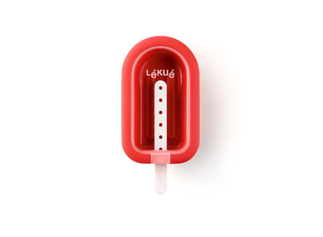 Lekue Stackable Popsicle Mould - Red