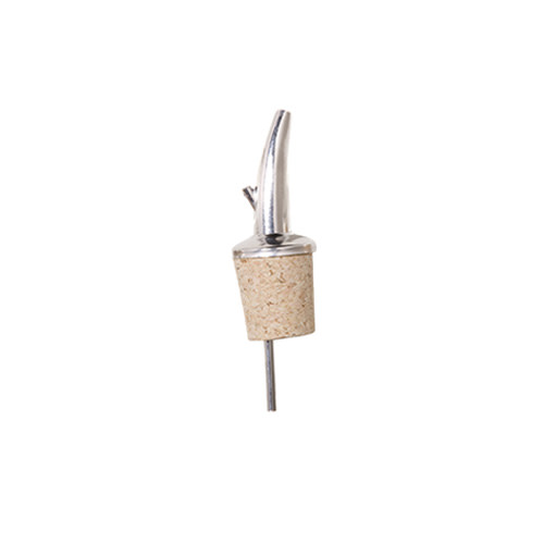 Bar Professional Long Stainless Steel & Cork Pourer - Individual