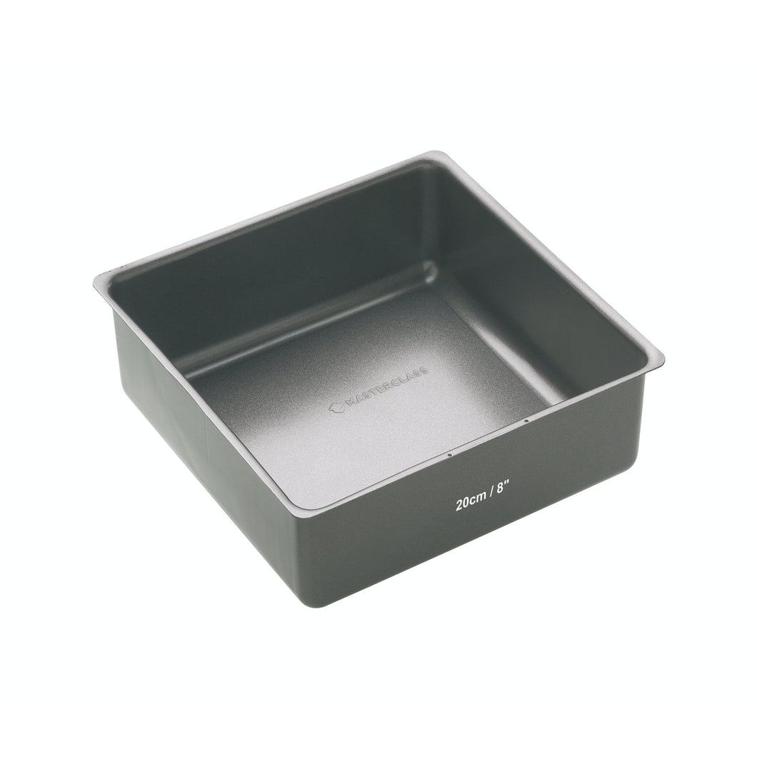 MasterClass Non-Stick Deep Loose Base Cake Pan - Square 8