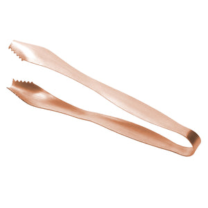 Bar Professional Copper Ice Tongs - 18cm