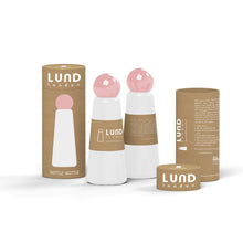 Load image into Gallery viewer, Lund Skittle 500ml Bottle - White &amp; Pink

