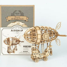 Load image into Gallery viewer, Robotime Wooden Airship
