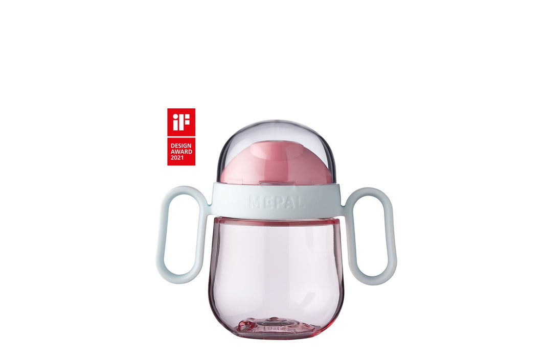 Mepal Mio Non-Spill Sippy Cup 200ml - Deep Pink