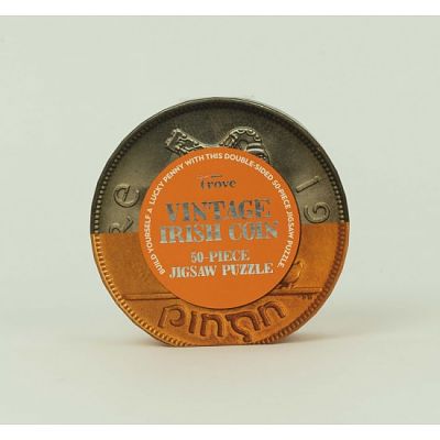Adult Jigsaw - Old Irish Coin
