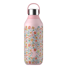 Load image into Gallery viewer, Chilly&#39;s Series 2 500ml Bottle Liberty Summer Sprigs - Blush Pink
