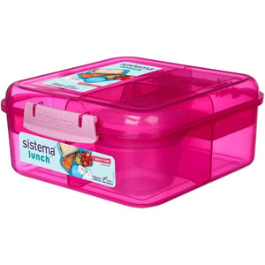 Sistema Bento Cube 1.25L - Assorted Solid Colours