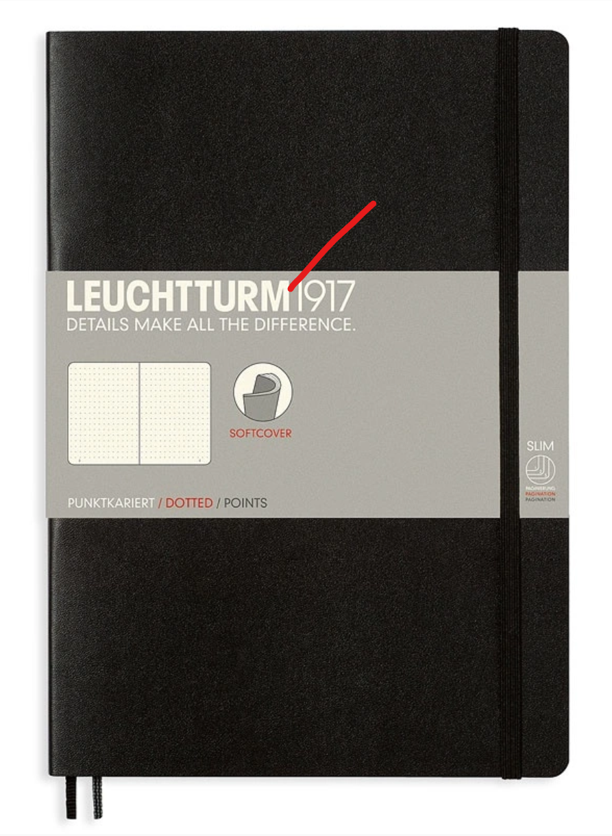 Leuchtturm Soft Cover Dotted - Black