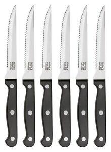 Taylor's Eye Witness Maple Steak Knives -  Set of 6