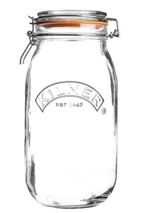 Kilner Clip Top Jar - Round, 1.5 Litre
