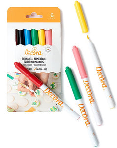 Decora Edible Ink Marker Pens