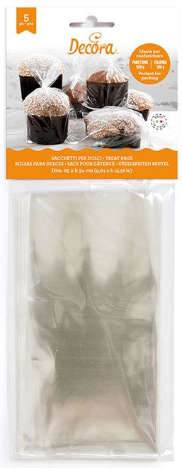 Decora Clear Treat Bags 320mm