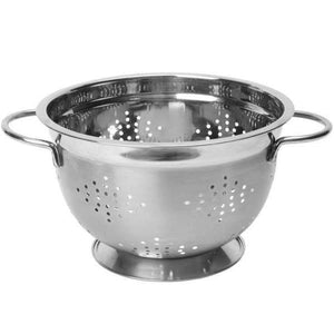 Dexam Stainless Steel Footed Colander - 22cm