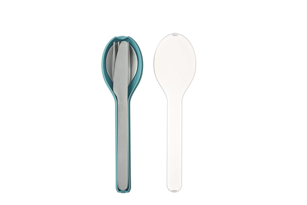 Mepal Ellipse  Cutlery Set - Nordic Green