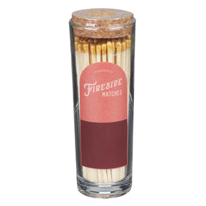 Fireside Safety Matches (13cm Tall) - Red/Gold Tip