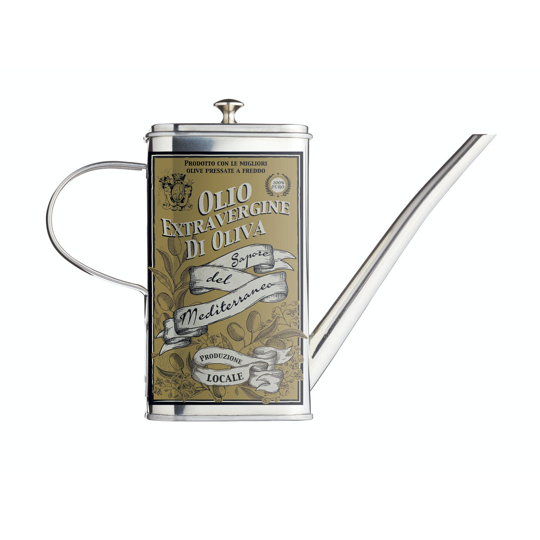 World of Flavours Italian Stainless Steel Oil Can Drizzler