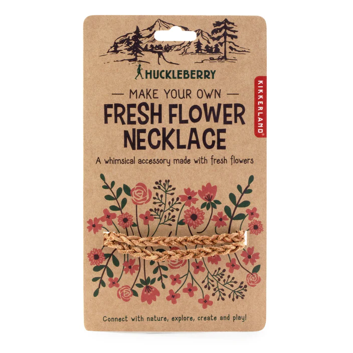 Huckleberry Fresh Flower Necklace