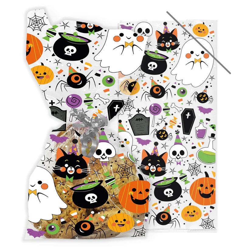 Anniversary House Treat Bags - Halloween
