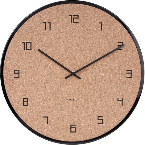Wall Clock - Modest Cork