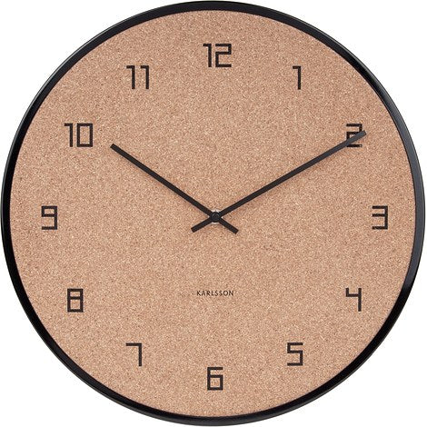 Wall Clock - Modest Cork