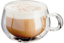 Load image into Gallery viewer, Judge Kitchen Double Walled Glass Cappuccino 2 Piece Set
