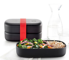 Load image into Gallery viewer, Lekue Lunch Box To Go - Black
