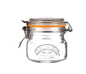 Kilner Clip Top Jar - Square,  0.25Ltr