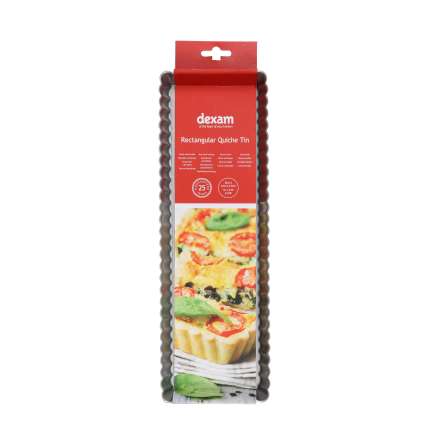 Dexam Non-Stick Rectangular Quiche Tin - 14