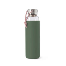 Load image into Gallery viewer, Black &amp; Blum Glass Water Bottle - Olive
