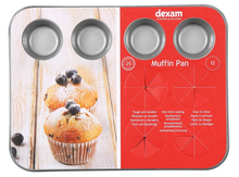 Load image into Gallery viewer, Dexam Non-Stick 12 Cup Mini Muffin Pan
