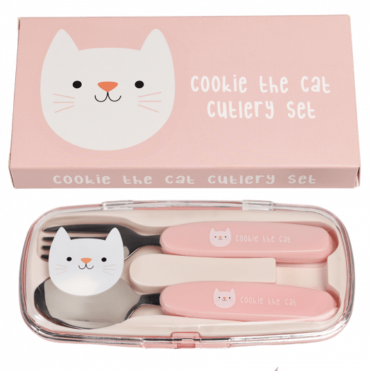 Rex Children's Cutlery Set - Cookie the Cat