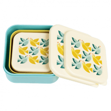 Load image into Gallery viewer, Rex Set of 3 Snack Boxes - Love Birds
