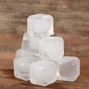 Kikkerland Clear Reusable Ice Cubes - Pack of 30