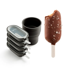 Load image into Gallery viewer, Lekue Classic Ice Cream Moulds - Black
